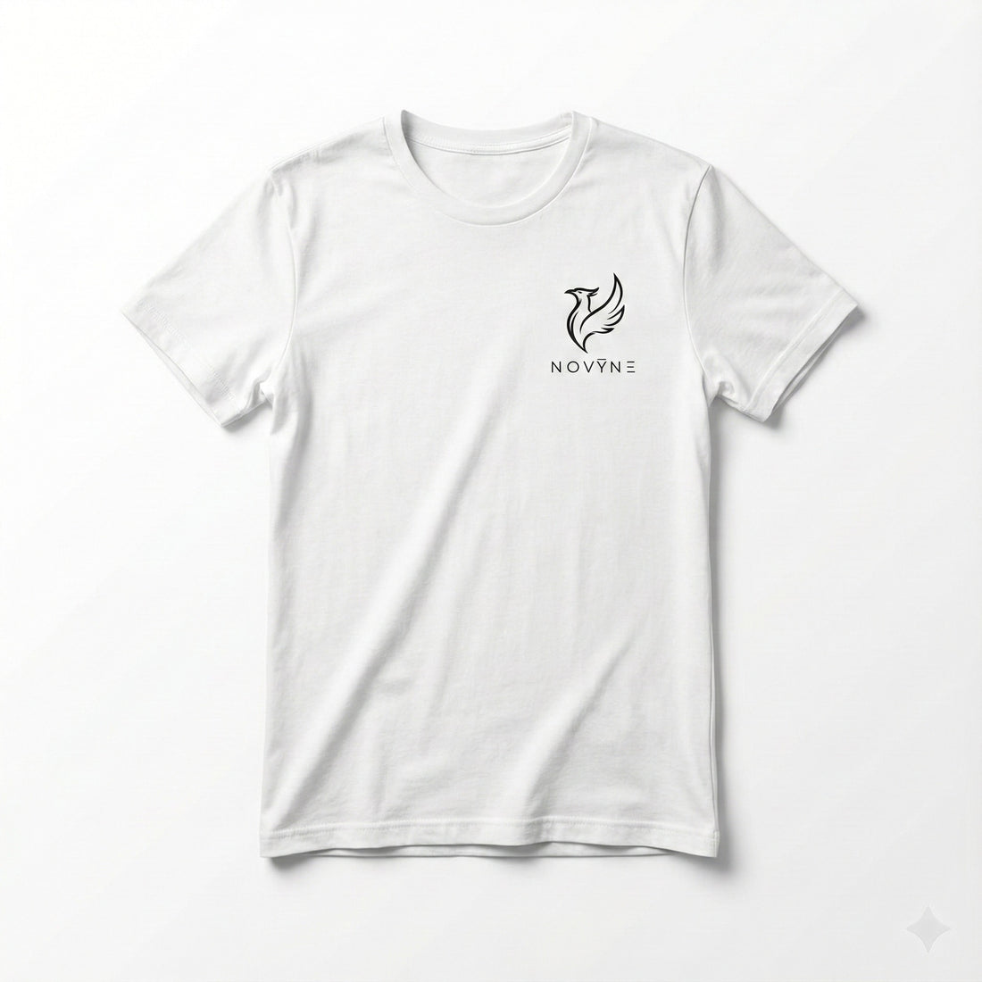 NOVYNE Embroidered Signature Logo T-Shirt